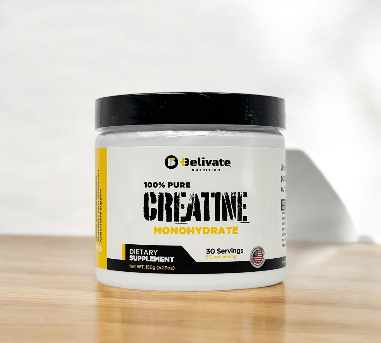 100% PURE CREATINE MONOHIDRATE