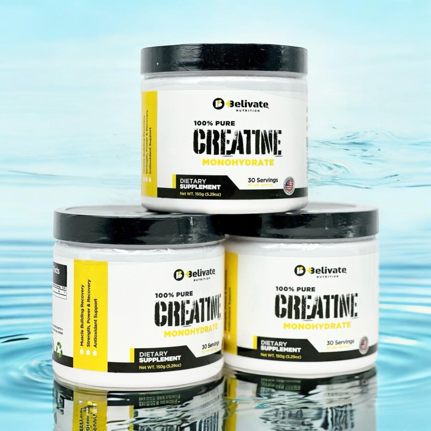 100% PURE CREATINE MONOHIDRATE